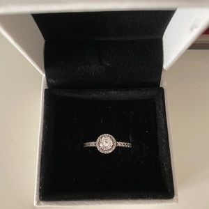 Silver Pandora Ring Size 5